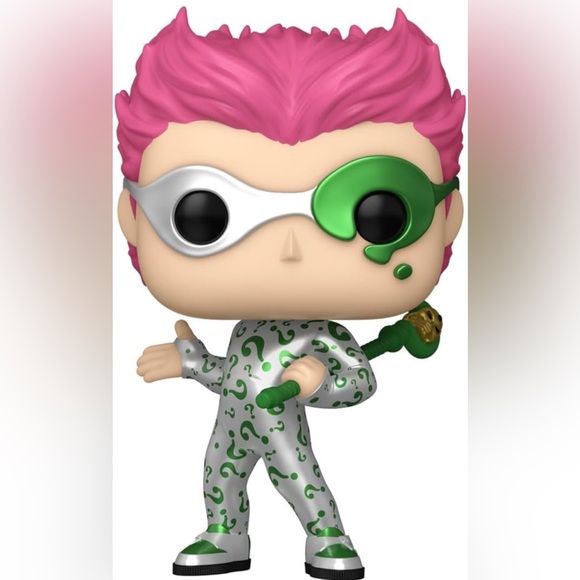 Funko Pop! The Riddler from Batman Forever Heroes vinyl figure 530 - Picture 2 of 3